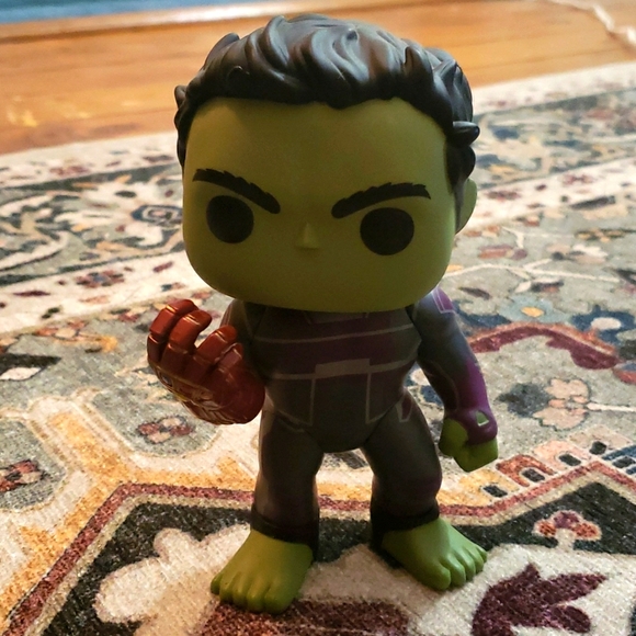 Marvel Infinity Gauntlet Hulk Bobble Head Funko Pop - Picture 1 of 2